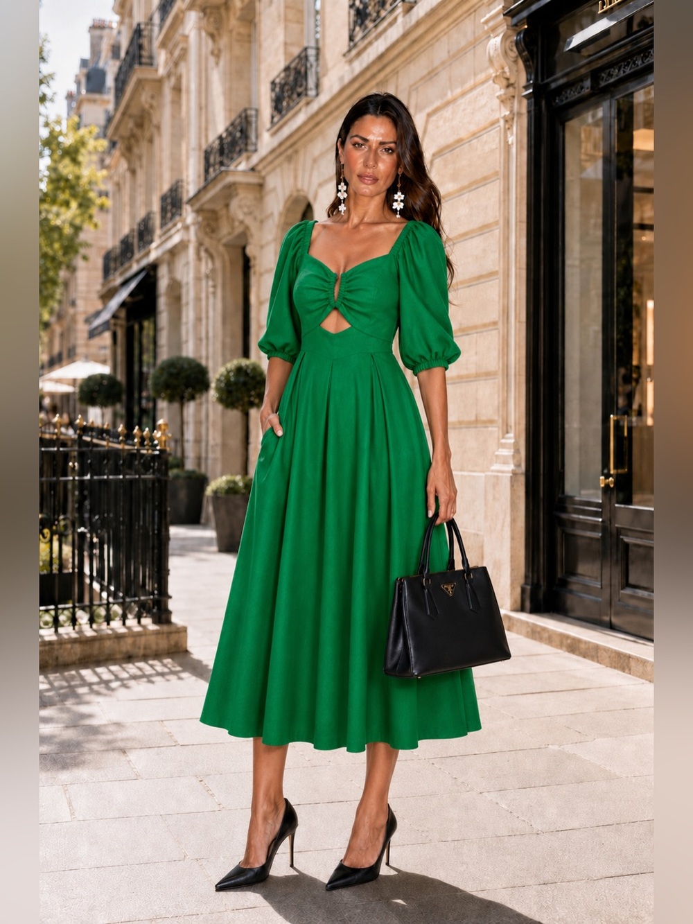 NEW HOUSE OF HARLOW LINEN LUXURY SLEEVES-DRESS  XS
🚨 FINAL PRICE NO
DISCOUNT